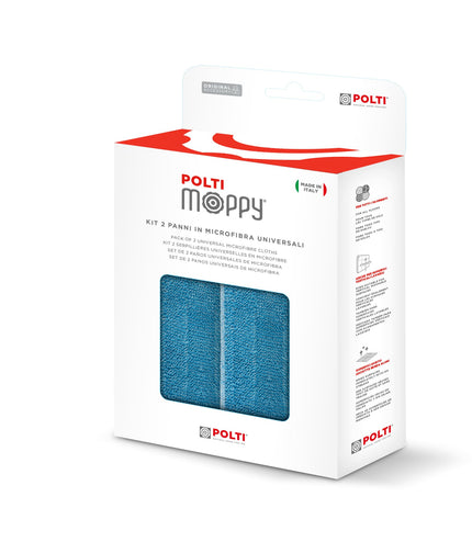 POLTI Moppy Kit, 2 univerzális mikroszálas kendő