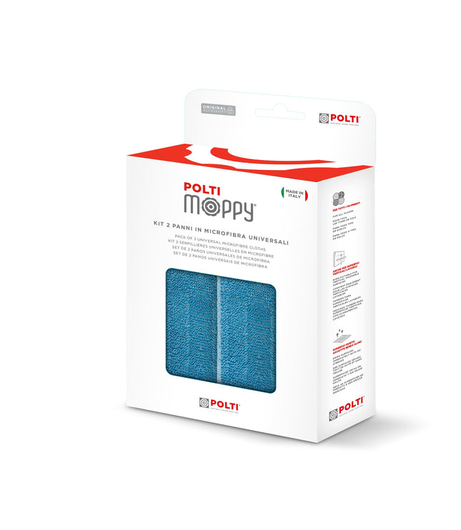 POLTI Moppy Kit, 2 univerzalni krpi iz mikrovlaken