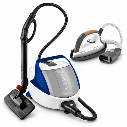 POLTI Vaporetto Pro 100 Eco Power 5,5 bar + Fluid Curve likalnik