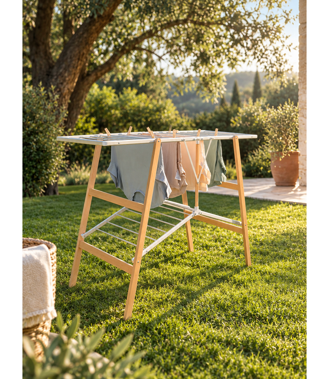 FOPPAPEDRETTI stojalo za sušenje perila Ciak Aluminium/Natural