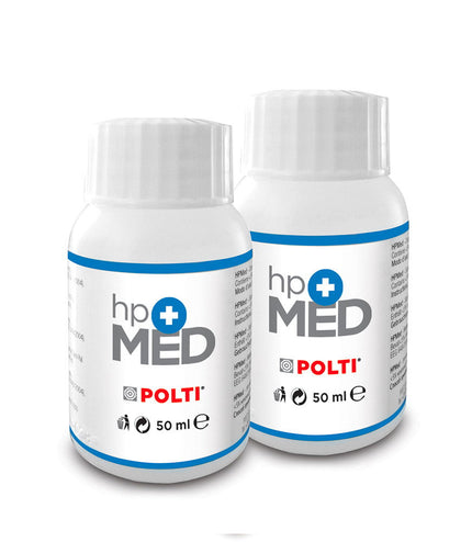 POLTI HPMed, 12 stekleničk in 15 stenjev