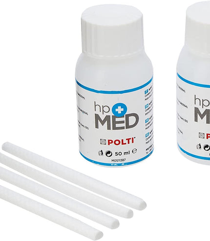POLTI HPMed, 2 steklenički in 4 stenji